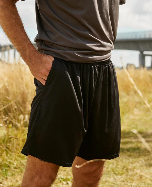 Neutral Recycled Performance Shorts