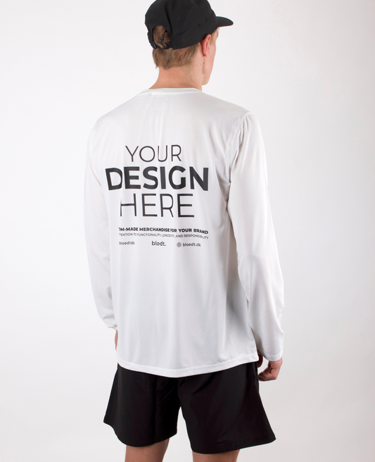 Neutral Recycled Performance Long Sleeve