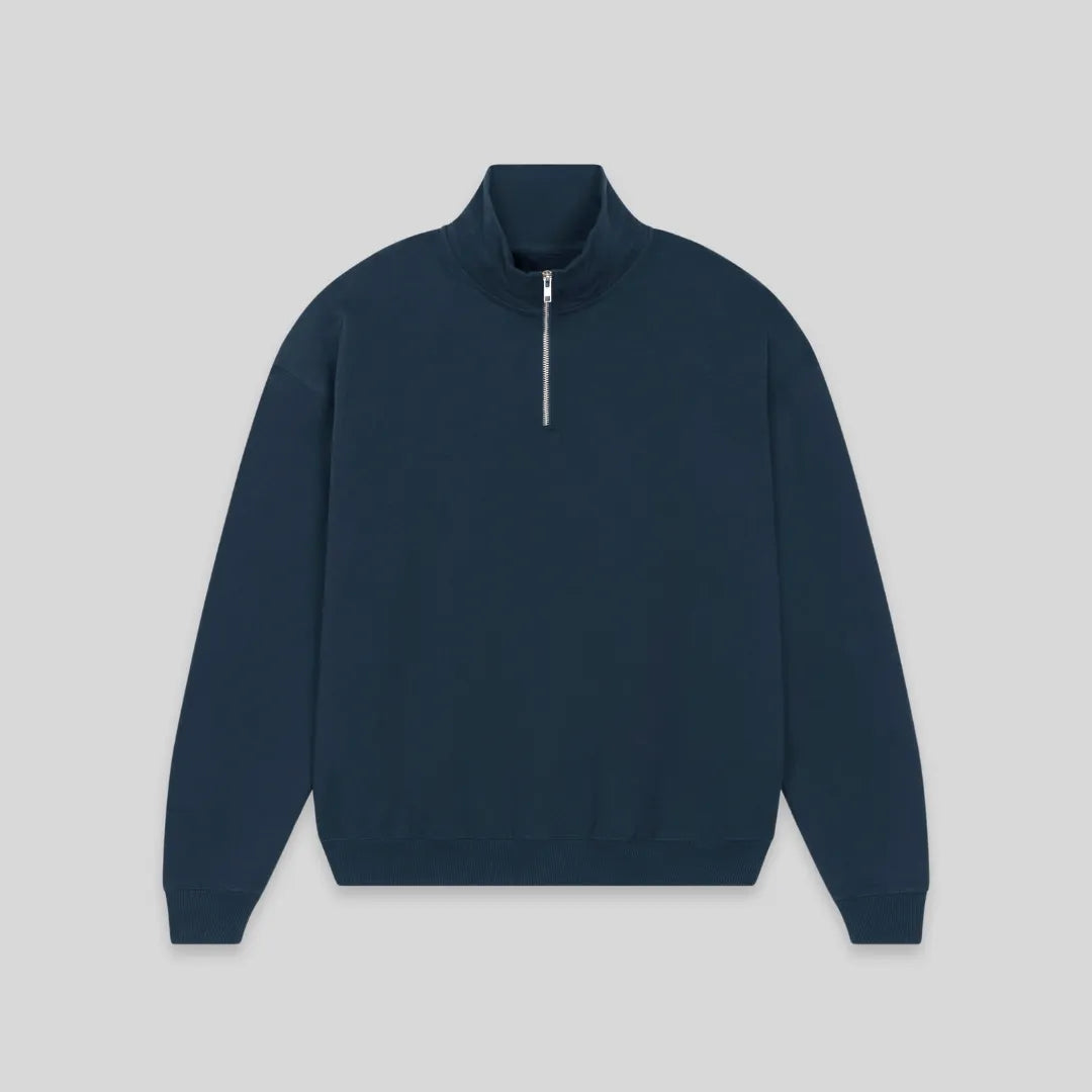 blødt. - Oversized Quarter Zip Sweatshirt